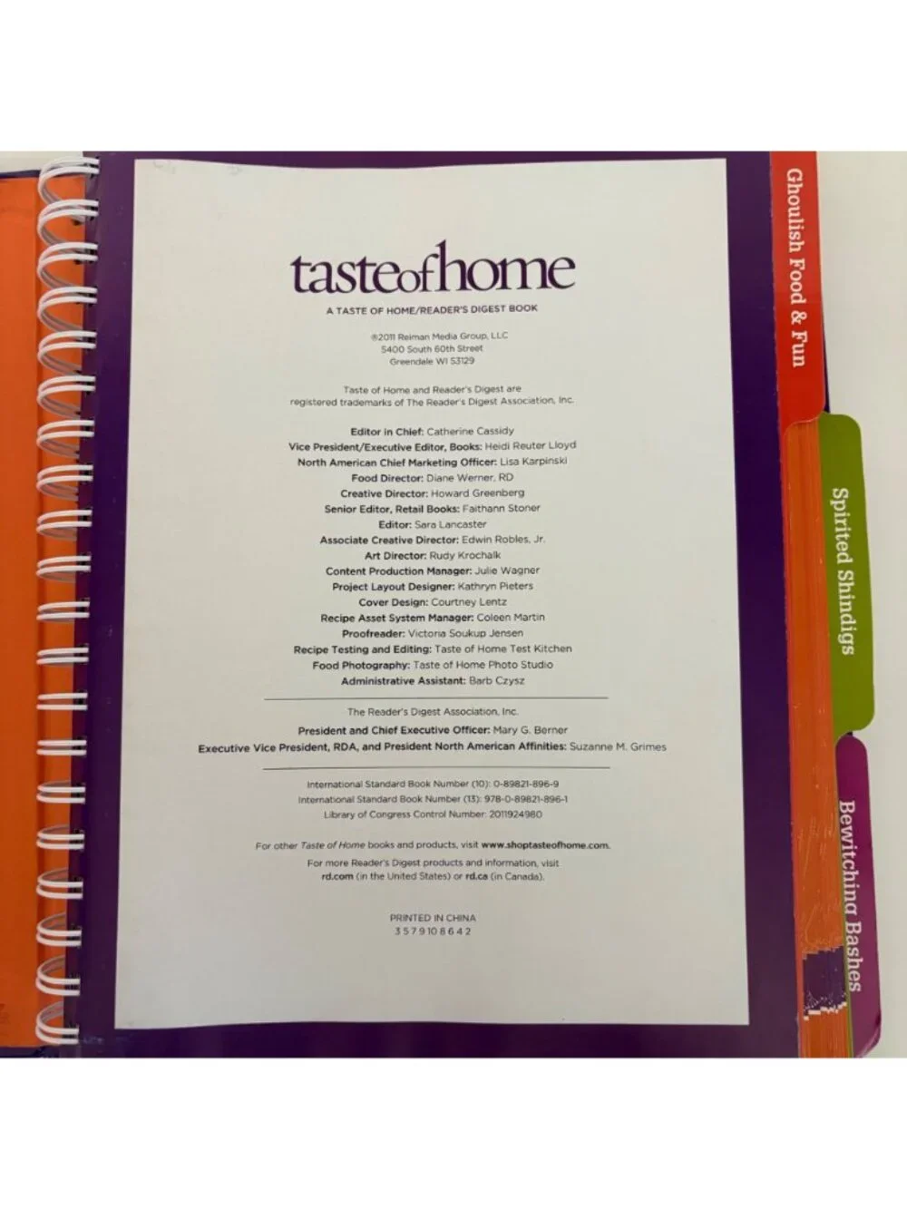 Taste of Home Halloween Party Favorites CookBook 293 Recipes Crafts 3 Books in 1